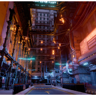 Ultra realistic Cyberpunk wallpaper