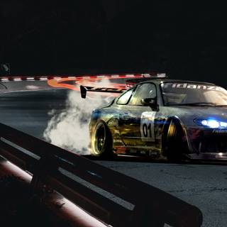 Car race 4k wallpaper