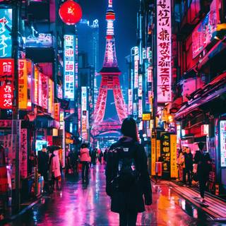 Ultra realistic Cyberpunk wallpaper