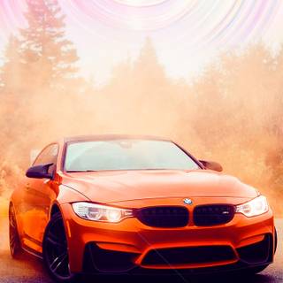 BMW logo phone wallpaper
