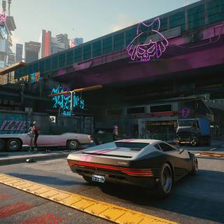 Ultra realistic Cyberpunk wallpaper