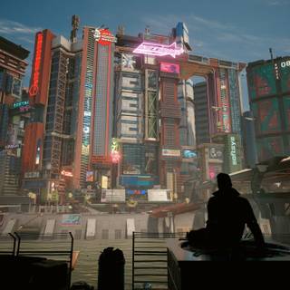 Ultra realistic Cyberpunk wallpaper