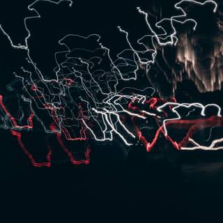 Glowing 4k wallpaper