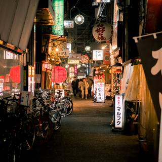 Japan 4k night wallpaper