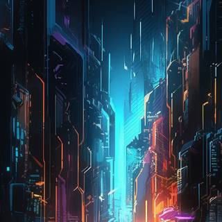 Ultra realistic Cyberpunk wallpaper