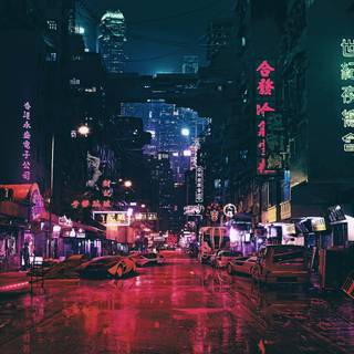 Pixel art night wallpaper