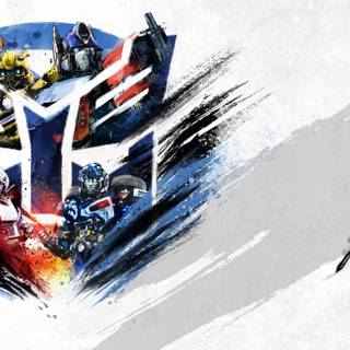 Transformers logo 4k wallpaper