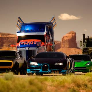 Transformers logo 4k wallpaper