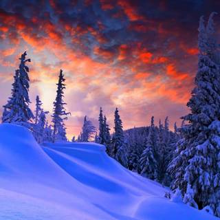 Cloud winter wallpaper