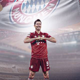 Lewandowski phone wallpaper