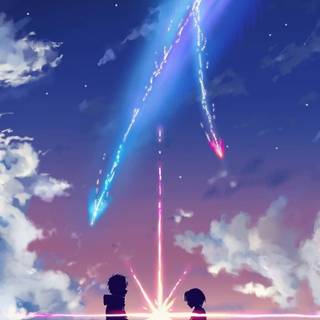 Chill anime iPhone wallpaper