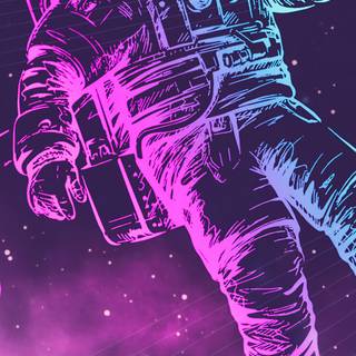 iPhone 13 neon wallpaper