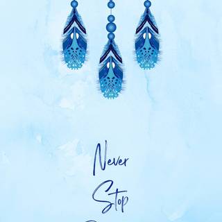 Teal phone wallpaper