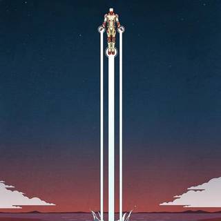 Chill anime iPhone wallpaper