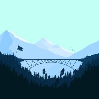 Digital art iPhone wallpaper