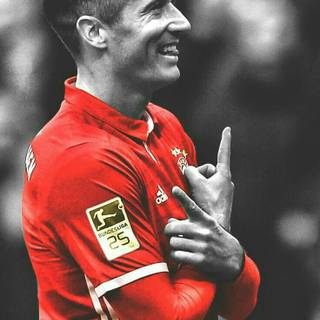 Lewandowski phone wallpaper