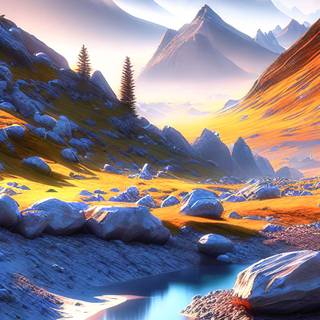 Digital art iPhone wallpaper