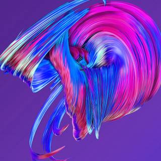 Digital art iPhone wallpaper