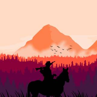 Western phone wallpaper