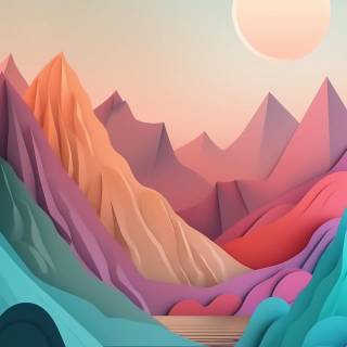 Digital art iPhone wallpaper