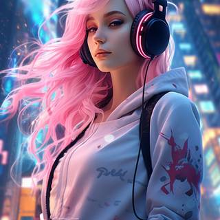 Digital art iPhone wallpaper