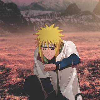 Minato Namikaze phone wallpaper