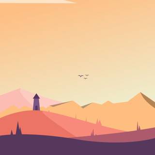 Simplistic phone wallpaper