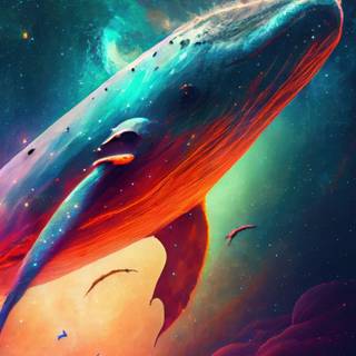 Whale phone wallpaper