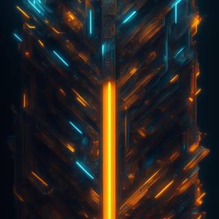 Digital art iPhone wallpaper