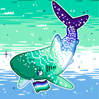 Whale phone wallpaper