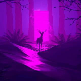 Digital art iPhone wallpaper