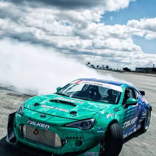 Drifting cars iPhone wallpaper