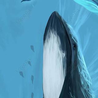 Whale phone wallpaper