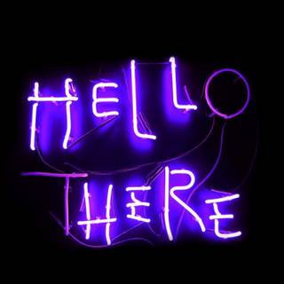 Neon light phone wallpaper