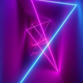 Neon light phone wallpaper
