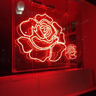 Neon light phone wallpaper