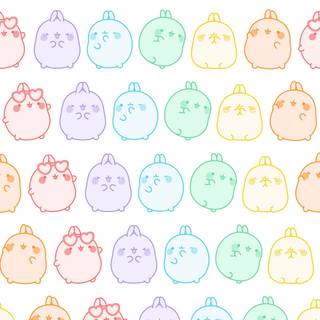 Molang phone wallpaper