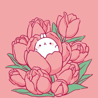 Molang phone wallpaper