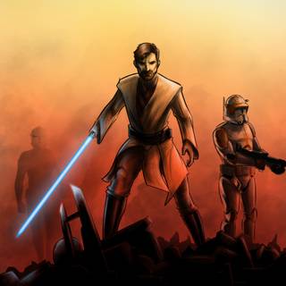 Obi Wan phone wallpaper