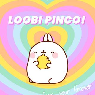 Molang phone wallpaper