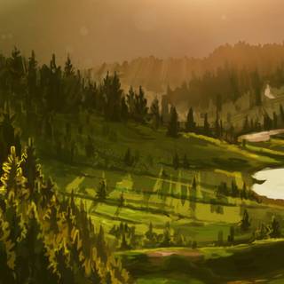 Digital iPhone wallpaper