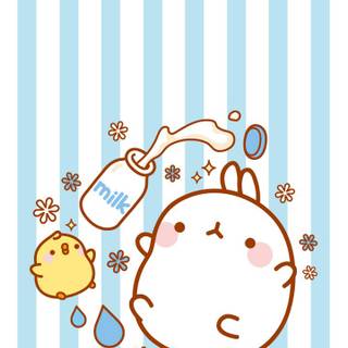 Molang phone wallpaper