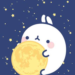 Molang phone wallpaper