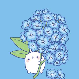 Molang phone wallpaper