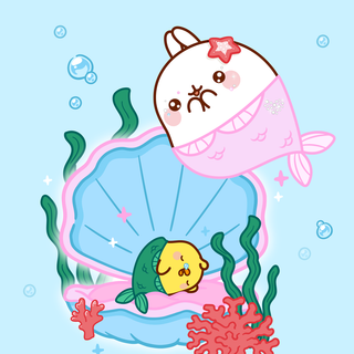 Molang phone wallpaper