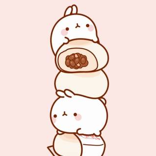 Molang phone wallpaper