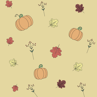 Thanksgiving illustration wallpaper