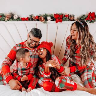 Christmas pajamas wallpaper