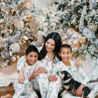 Christmas pajamas wallpaper