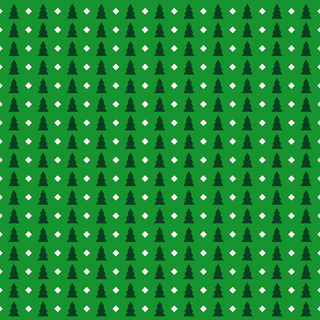 Christmas tree pattern wallpaper